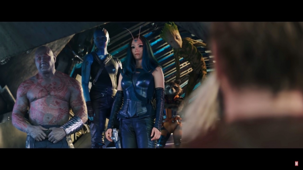 以星爵為首的銀河守護隊成員登場~