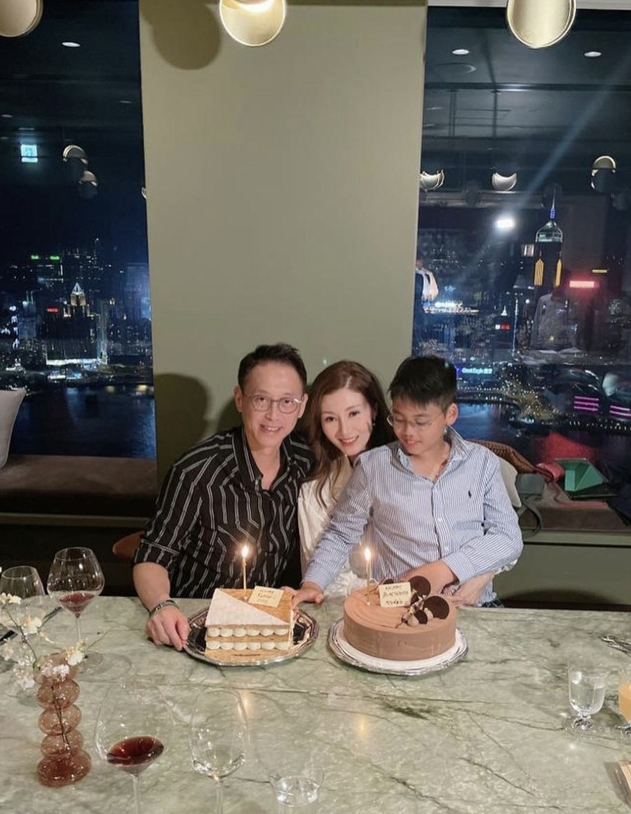 2011年誕下兒子許建彤Jayden