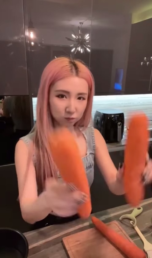 有齊焗爐、氣炸鍋等廚房用品，睇嚟佢都成日下廚。