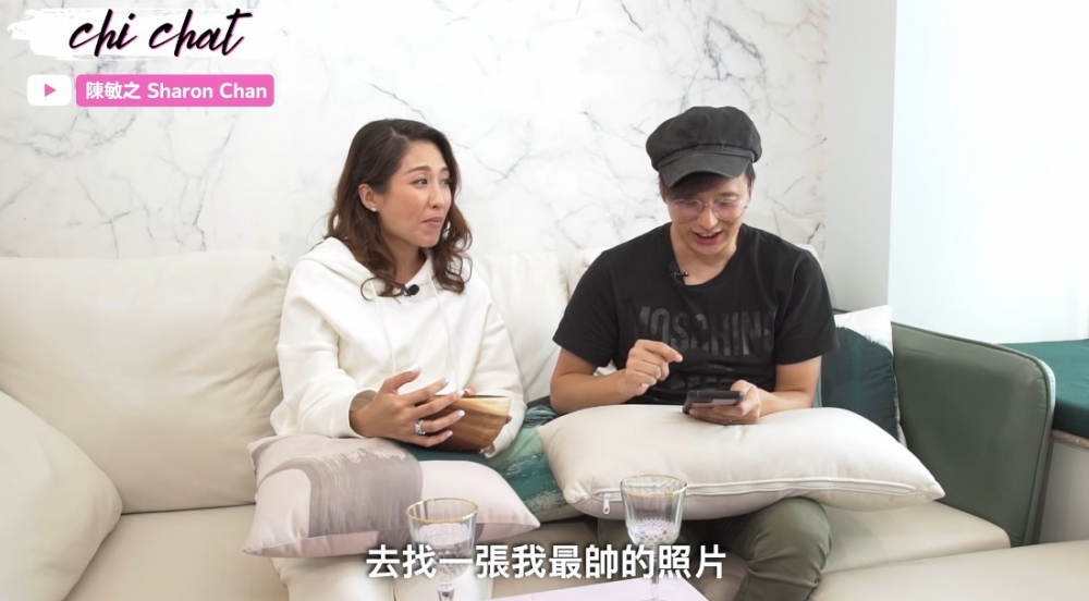 當時石詠莉並唔知道佢係邊個,所以佢就send自己有型嘅側面照俾女方,引起爆笑!