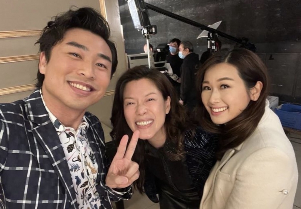 早前，林淑敏為劇集素顏出鏡頭～