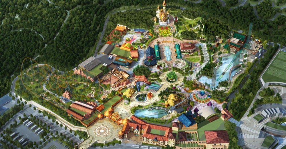 位於釜山嘅樂天世界Magic Forest係現時韓國最大嘅主題樂園!