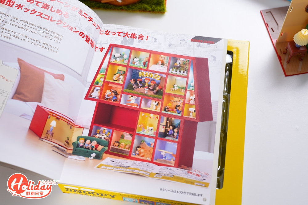 每個獨立場景更有最多6隻角色公仔，有些更會配置LED燈和仿真微型場景。