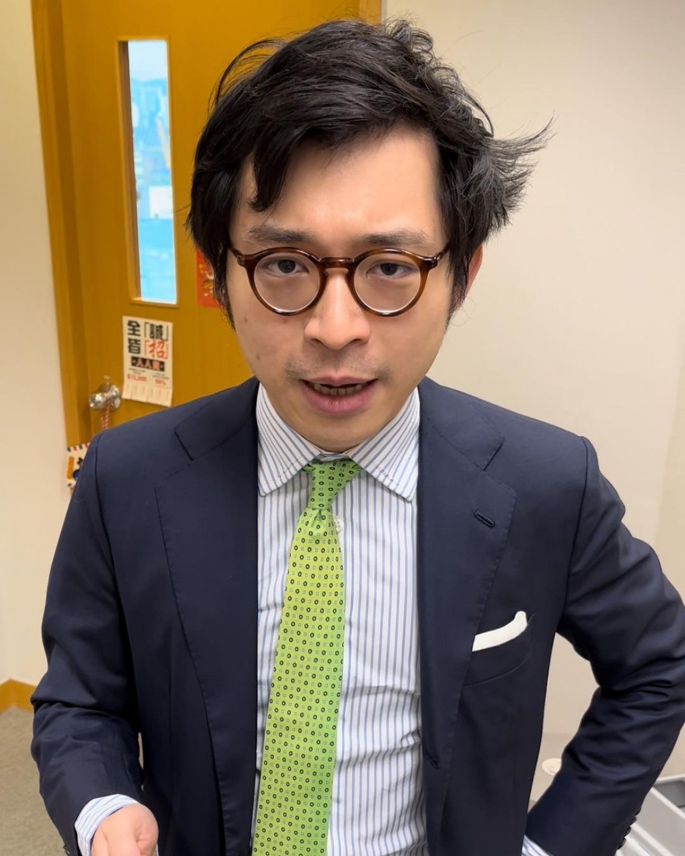 同鍾培生甚有淵源嘅林作亦喺Facebook公開與袁嘉敏嘅對話紀錄