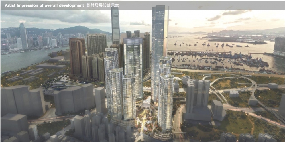 若計劃落實，八文樓就會變身成樓高400米摩天大廈，成為該區的大型休憩空間！