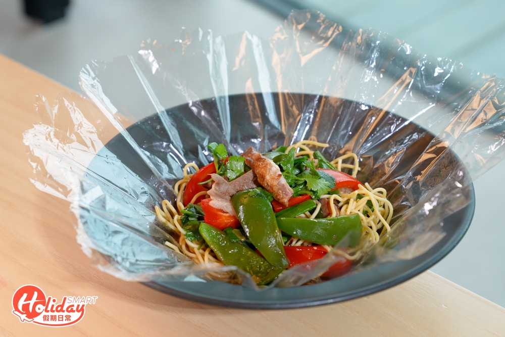 鵝油叉燒意大利粉，鵝油則每日新鮮以太空爐提煉而成。