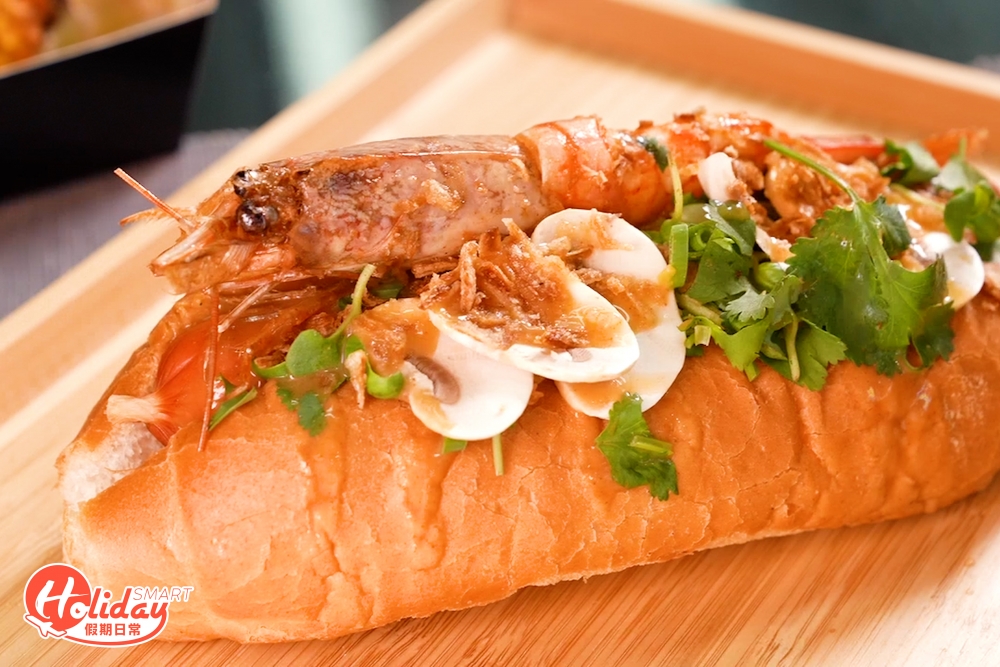 MADOG的招牌口味是泰式冬蔭功味，自家秘製的醬汁夠濃稠！