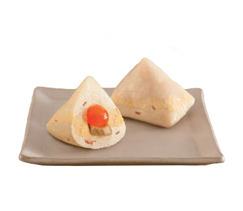 風味蛋黃金腿鹹肉粽