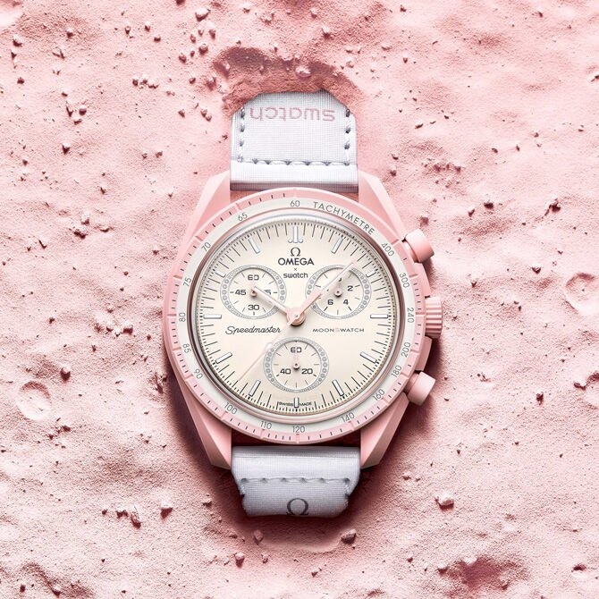 OMEGA聯乘Swatch推出嘅系列手錶MOONSWATCH,以太陽系嘅星球分別命名