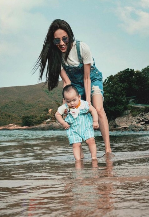 曾表示為咗湊仔，暫時唔會參與劇集拍攝！