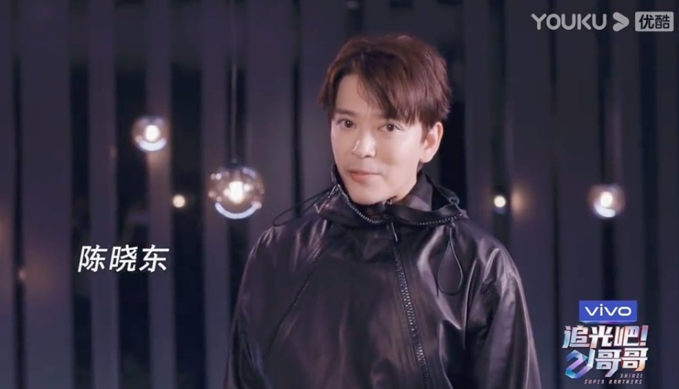 陳曉東之前出演內地綜藝《追光吧！哥哥》成為話題