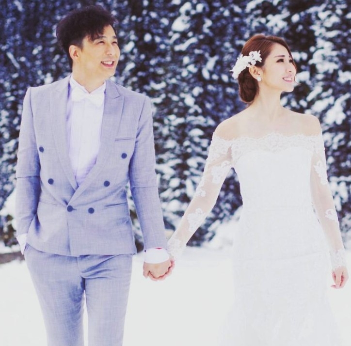 2017年,鄧健泓與石詠莉結婚!