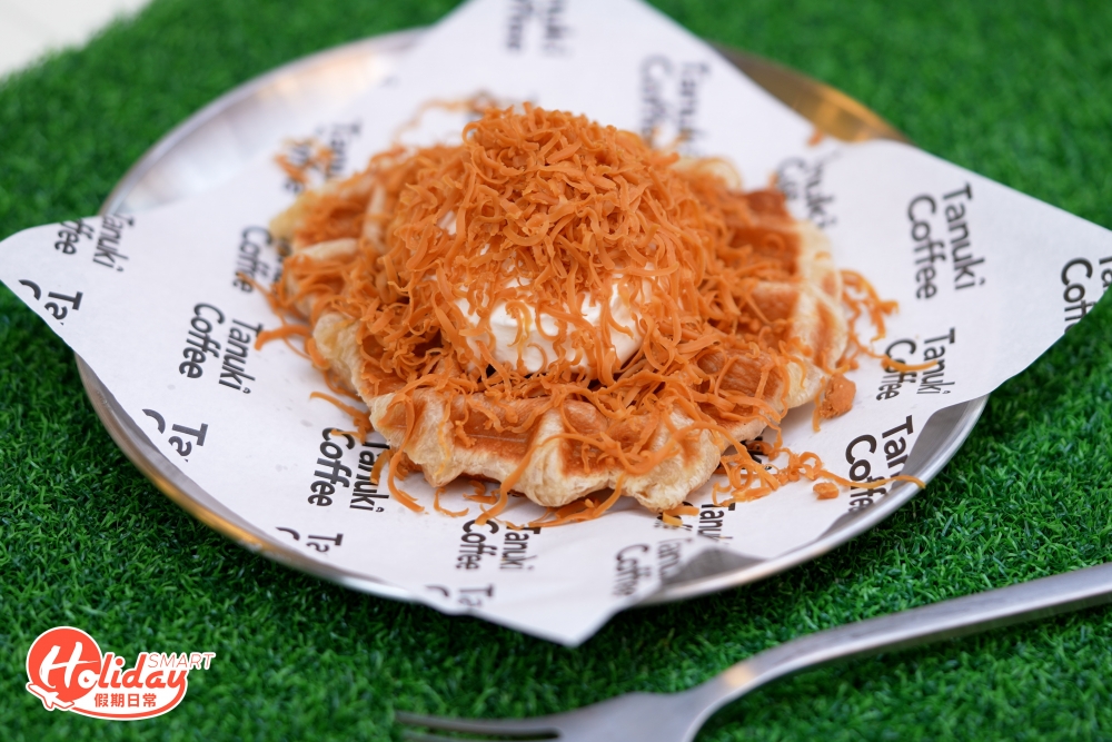 其中193特別推介招牌挪威Brunost 芝士Croffle，用上在香港少見的Brunost 芝士，配搭酥脆的牛角包窩夫，除了賣相吸引外，食落似牛油拖肥糖。