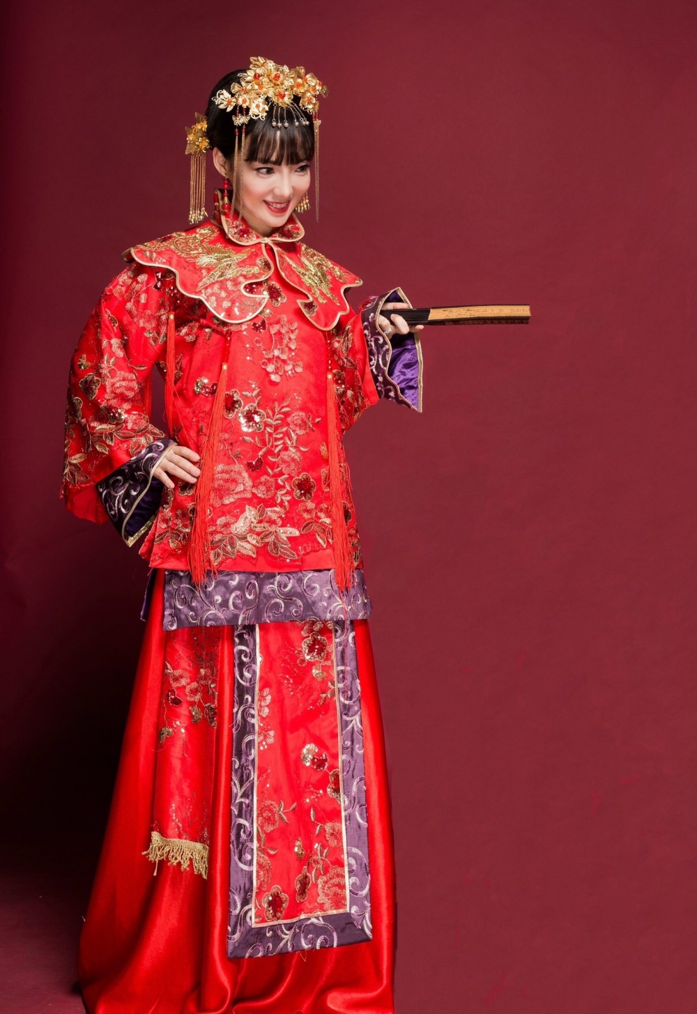 愛新覺羅維曾在社交網分享多張造型照。