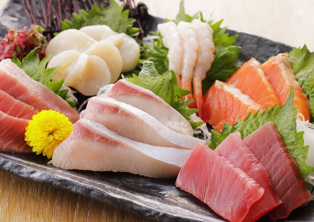 雜錦壽司及刺身!