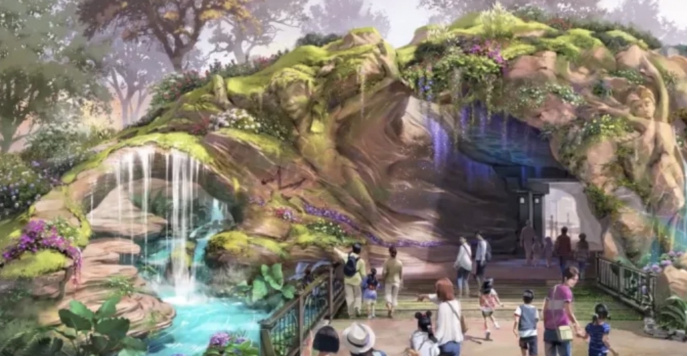 東京迪士尼海洋新園區「Fantasy Spring」結合3個卡通人物嘅元素設計~