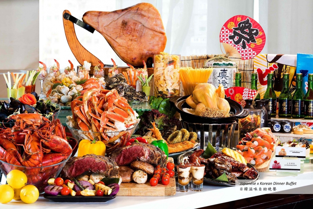 母親節自助餐優惠2022：港島海逸君綽酒店—日韓滋味自助晚餐