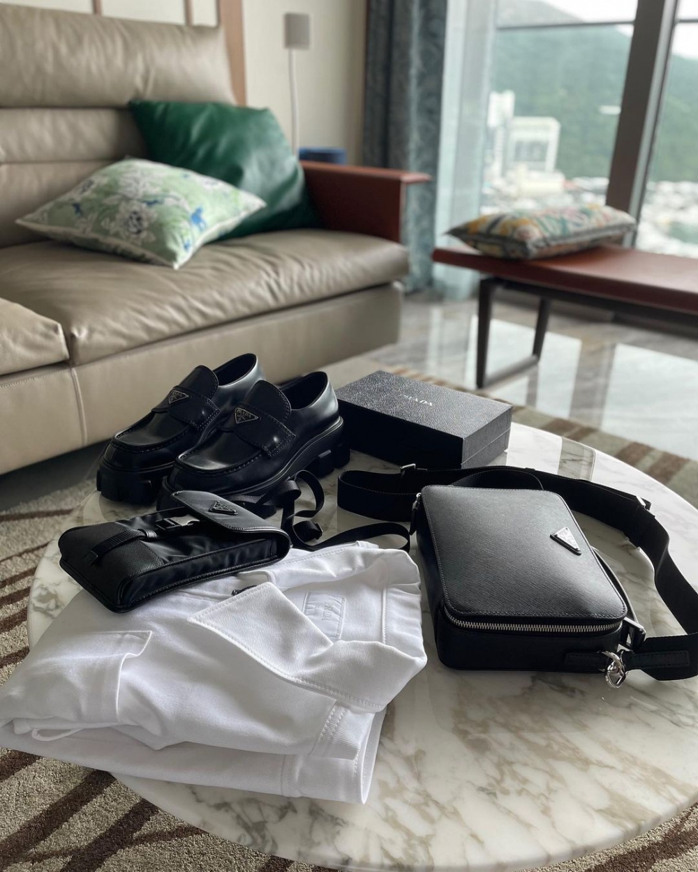 Tyson Yoshi屋企客廳景色唔錯