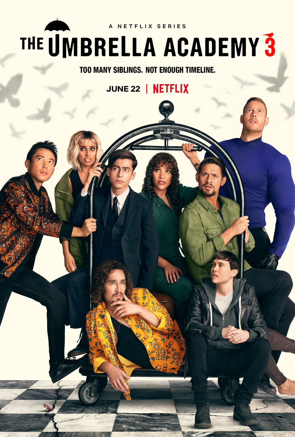 6月Netflix 2022片單推介:《雨傘學院》第三季