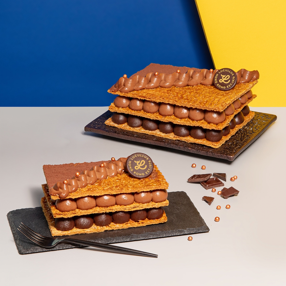 Kingdom of Love-72%純黑朱古力拿破崙