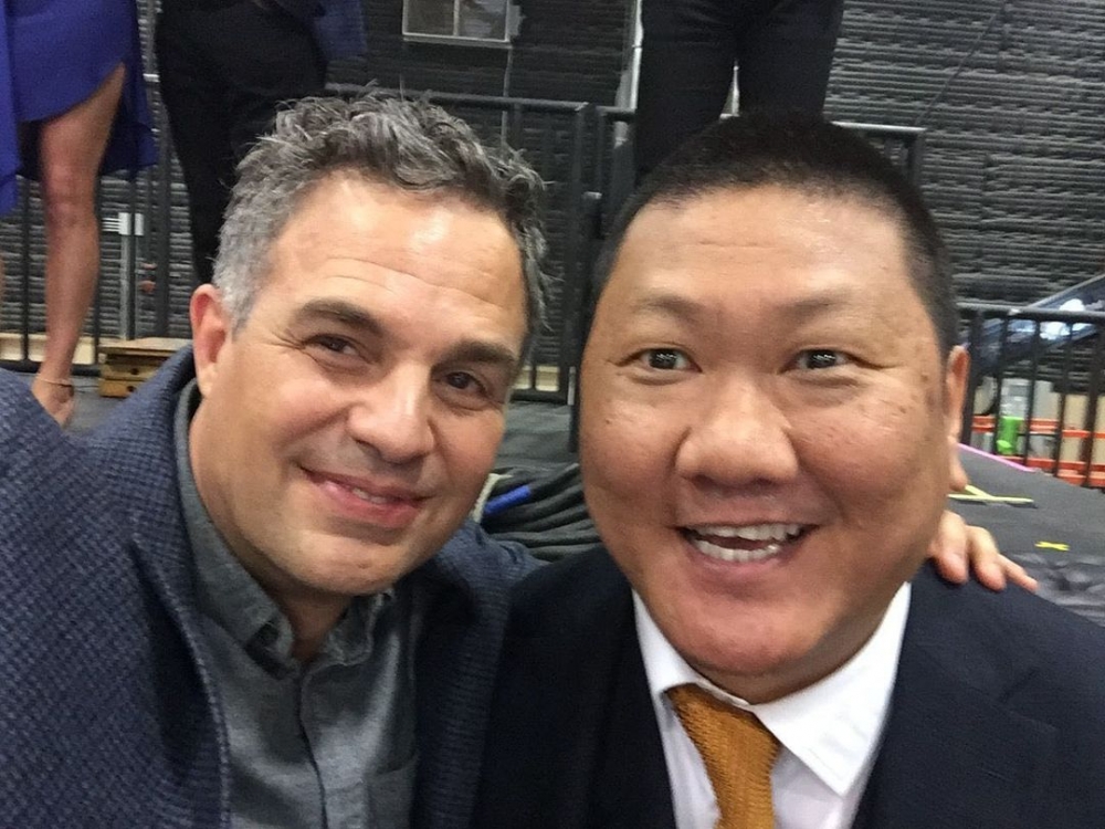 Mark Ruffalo與Benedict Wong。