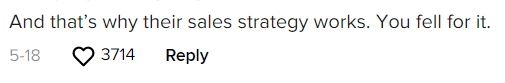 有網民認為片主掉進店員的陷阱。