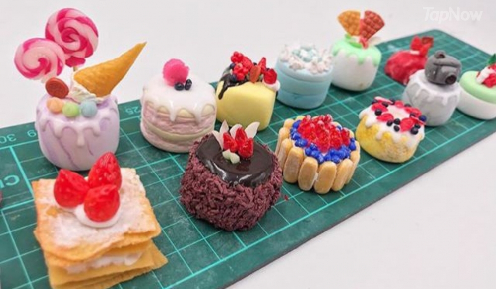 蛋糕非常仿真又勁得意