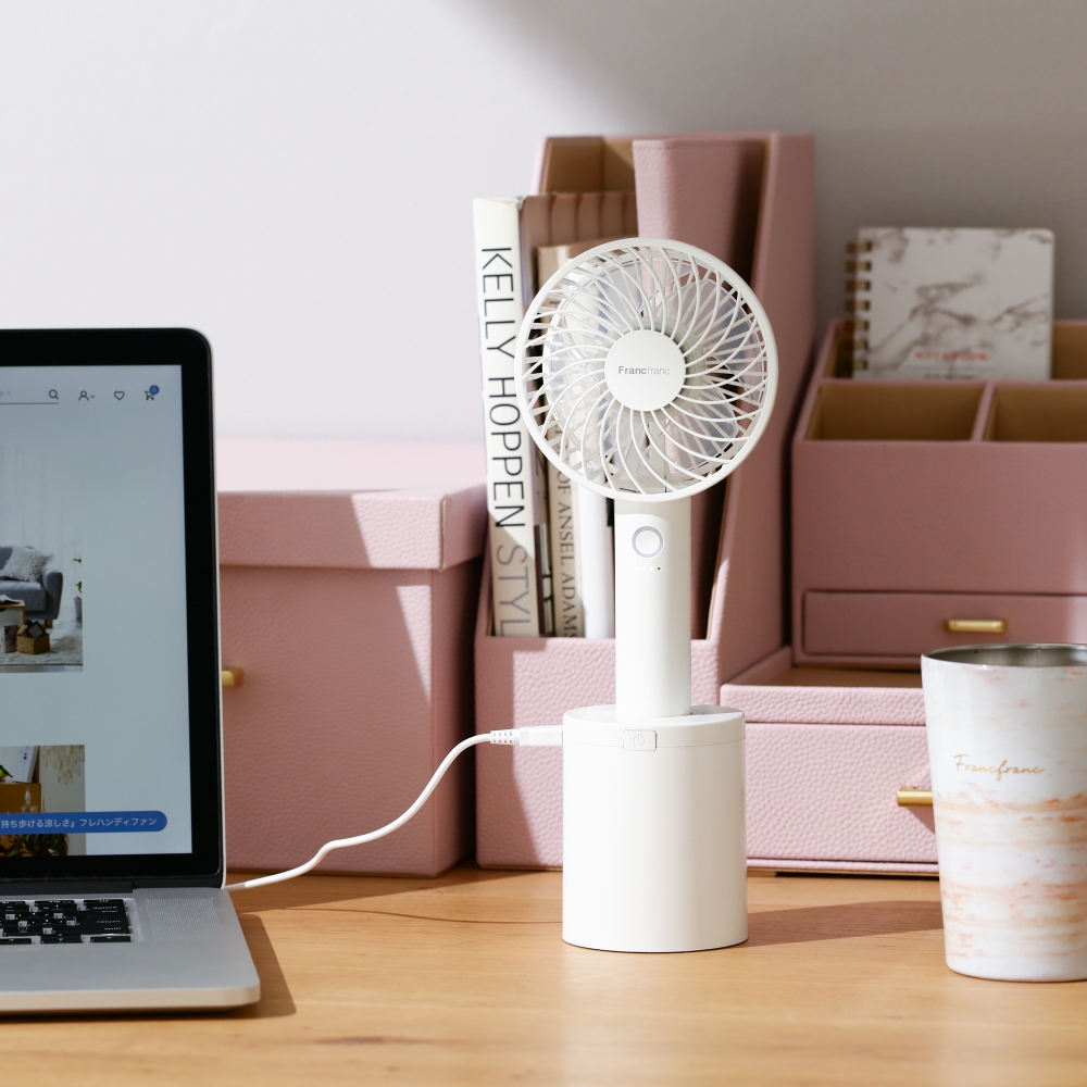 FRAIS Handy Fan 手提風扇(White-$168) FRAIS Handy Fan Swing Stand 手提風扇旋轉座(White - $108)