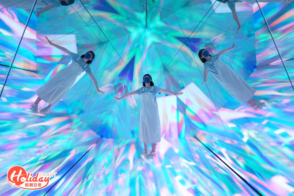位於山頂廣場的Go Museum近日舉辦光影藝術展覽「Cyber X」!