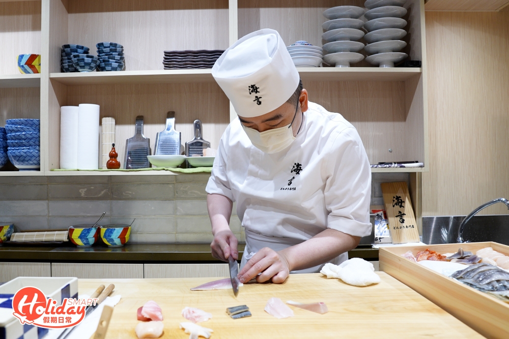 「海言どんぶり専門店」由經驗老到的陳爾言主理,為日本名廚見城俊二入室弟子。
