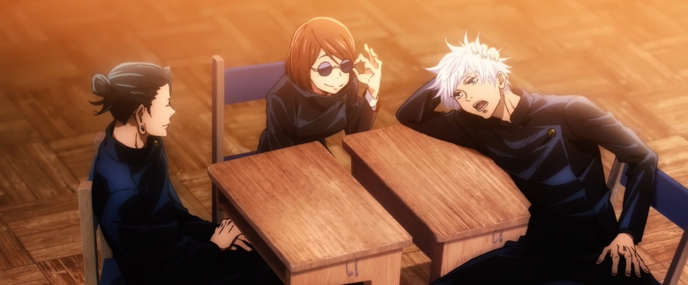 《劇場版 咒術迴戰 0》還有出現五條悟與夏油傑這對昔日好友的過往畫面~