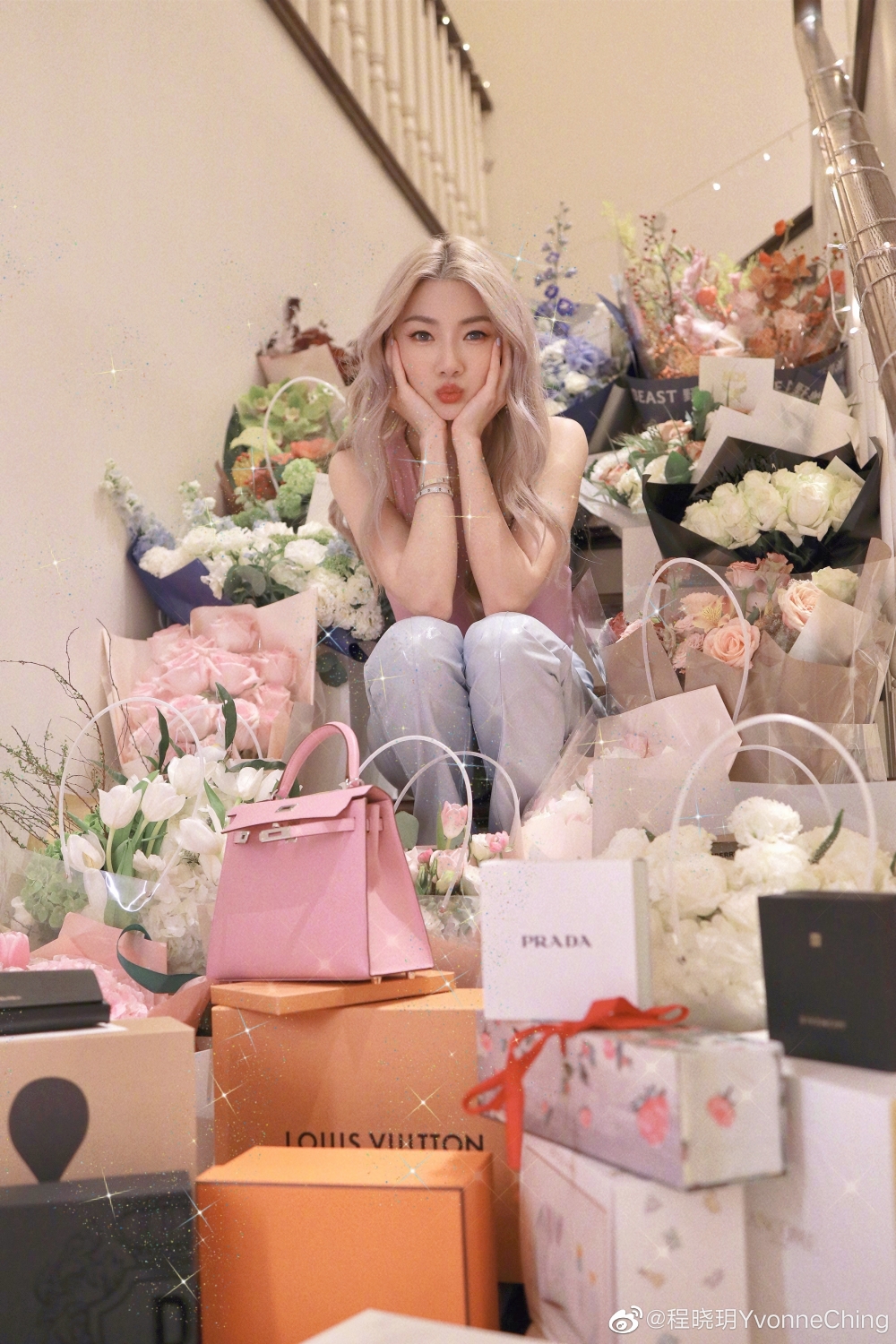 竇驍曾經同過另一位豪門千金程曉玥傳過緋聞