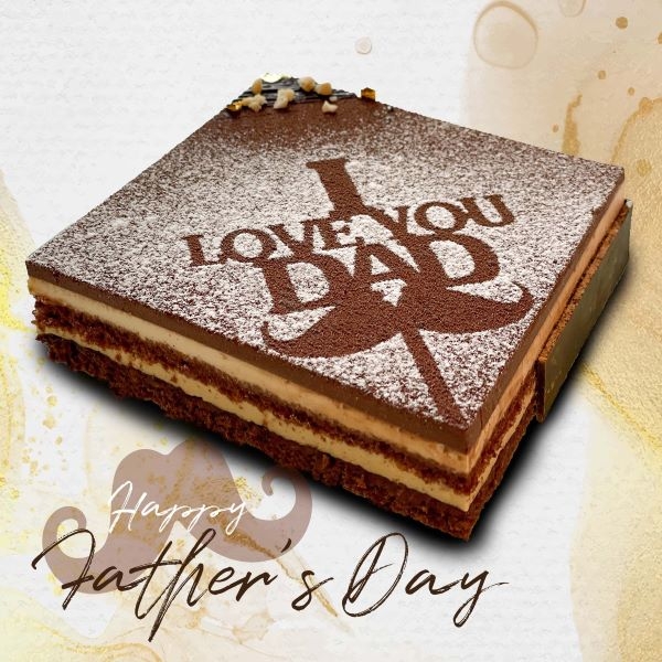 父親節百利甜酒焦糖朱古力蛋糕