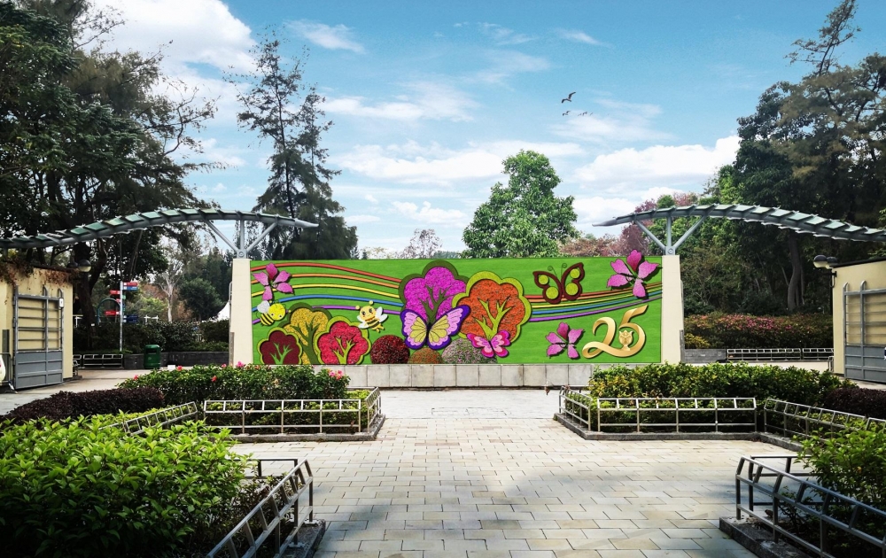 「花悅滿城」計劃:全港多個公園等設置花海、花牆等供市民打卡~