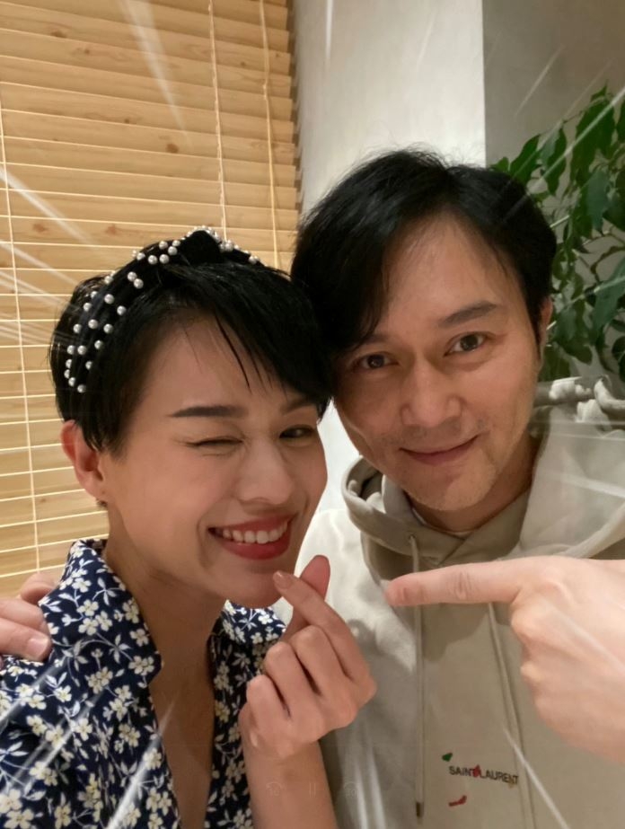 張智霖和胡杏兒合照帶起《衝上雲霄2》回憶。
