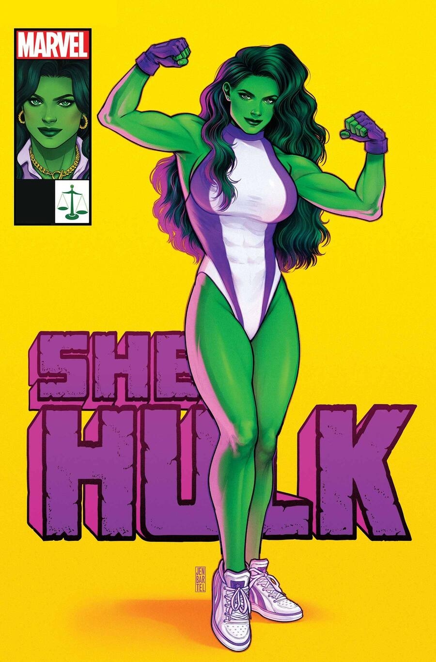 「She-Hulk」在漫威漫畫《Savage She-Hulk》中首次登場!