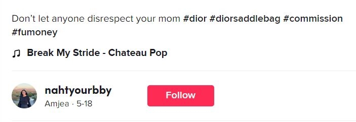 霸氣表示「別讓人不尊重你的媽媽。」