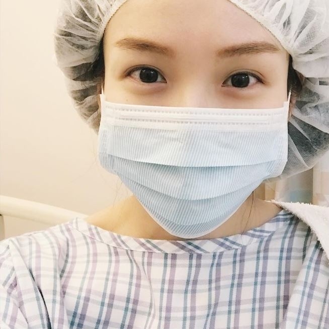 Ali數年前曾患卵巢腫瘤,要入院做手術。