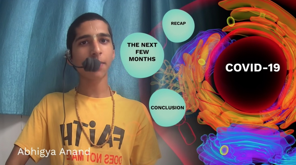 「印度神童」阿南德（Abhigya Anand）近年因為新冠肺炎嘅預言影片，獲得傳媒關注