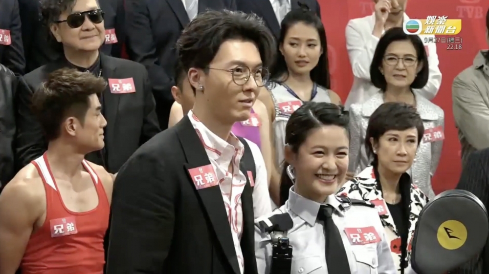 江嘉敏又罕有提及2018年拍攝電視劇時,首次擔任第一女主角嘅佢同人夫王浩信傳出緋聞