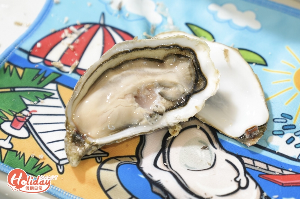 Gillardeau No.0,特點是夠大隻及結實爽口,初入口會有較濃郁的海水味。