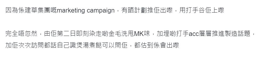 有網民指成件事都係集團計劃。
