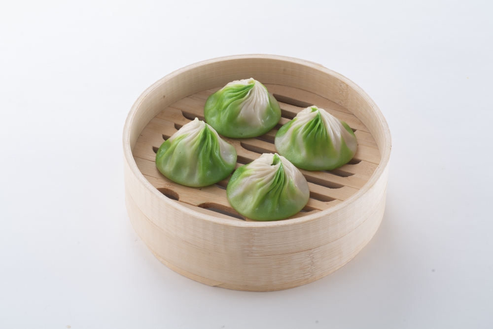 碧綠帶子小籠包!