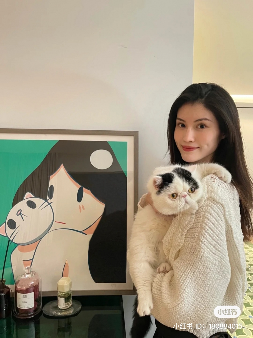 何穗係有名嘅貓癡