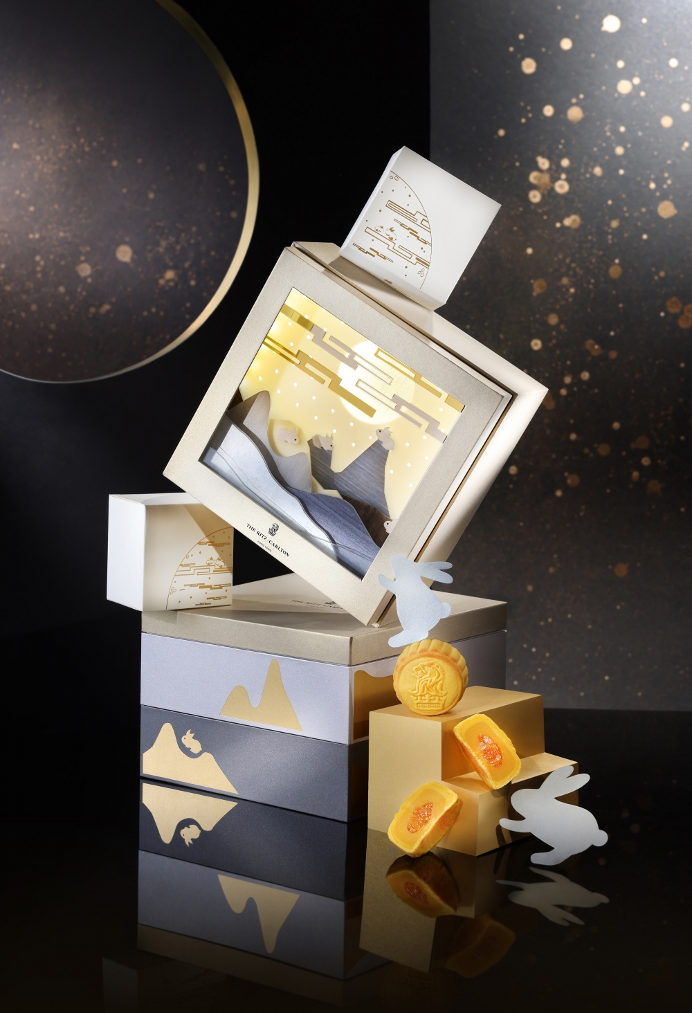 尊貴燕窩奶黃月餅。