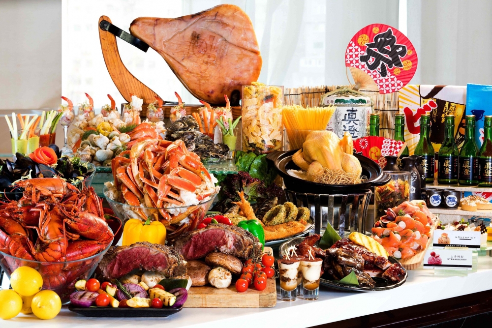 6月自助餐優惠2022：環球美食自助午餐+日韓滋味自助晚餐