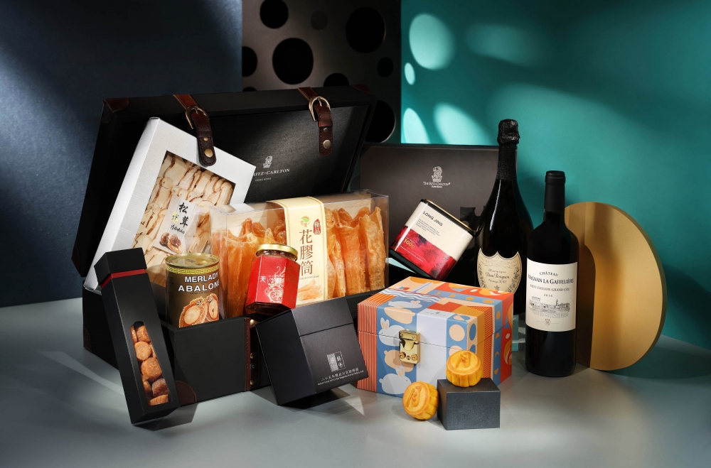 中秋節精選禮物籃。