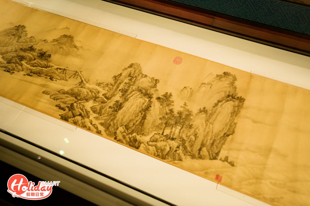 首次展岀的江山萬里圖