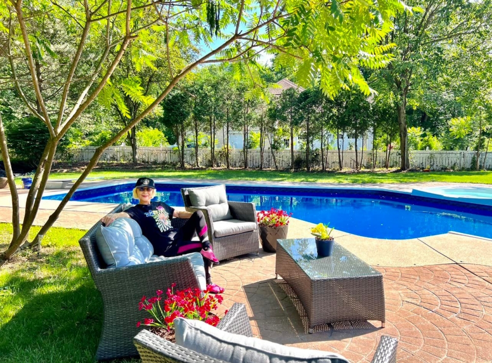 室外亦有游泳池