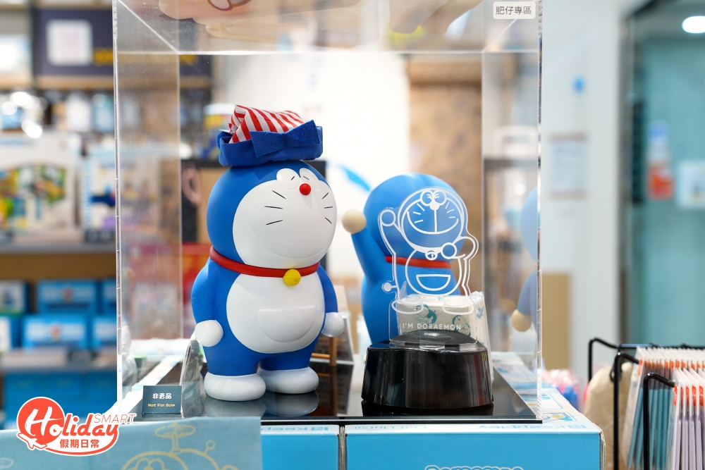 店主更特意為初期造型的多啦A夢設立專區，並改名為「肥仔專區」。